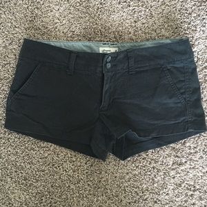 Black Chino Shorts
